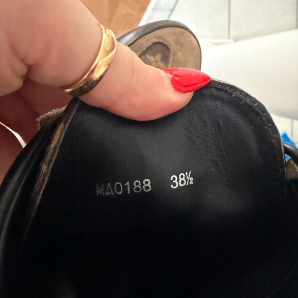 Louis Vuitton Brown and Black Lace-Up Boots - Picture 5 of 5